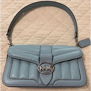 Coach Georgie Puffy Quilted Convertible Bag (shoulder or crossbody) 🔥 Price!